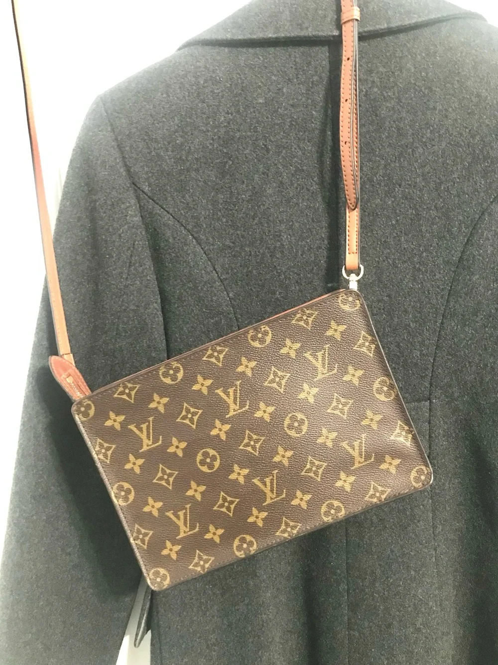✅LV CLUTCH MONOGRAM AUTHENTIC LOUIS VUITTON BAG - Picture 3 of 12